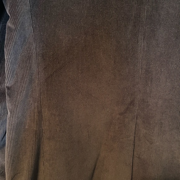 Saddlebred Sport Coat Mens 42L Brown Corduroy‎ 2 Button Casual Blazer NEW - Picture 10 of 12